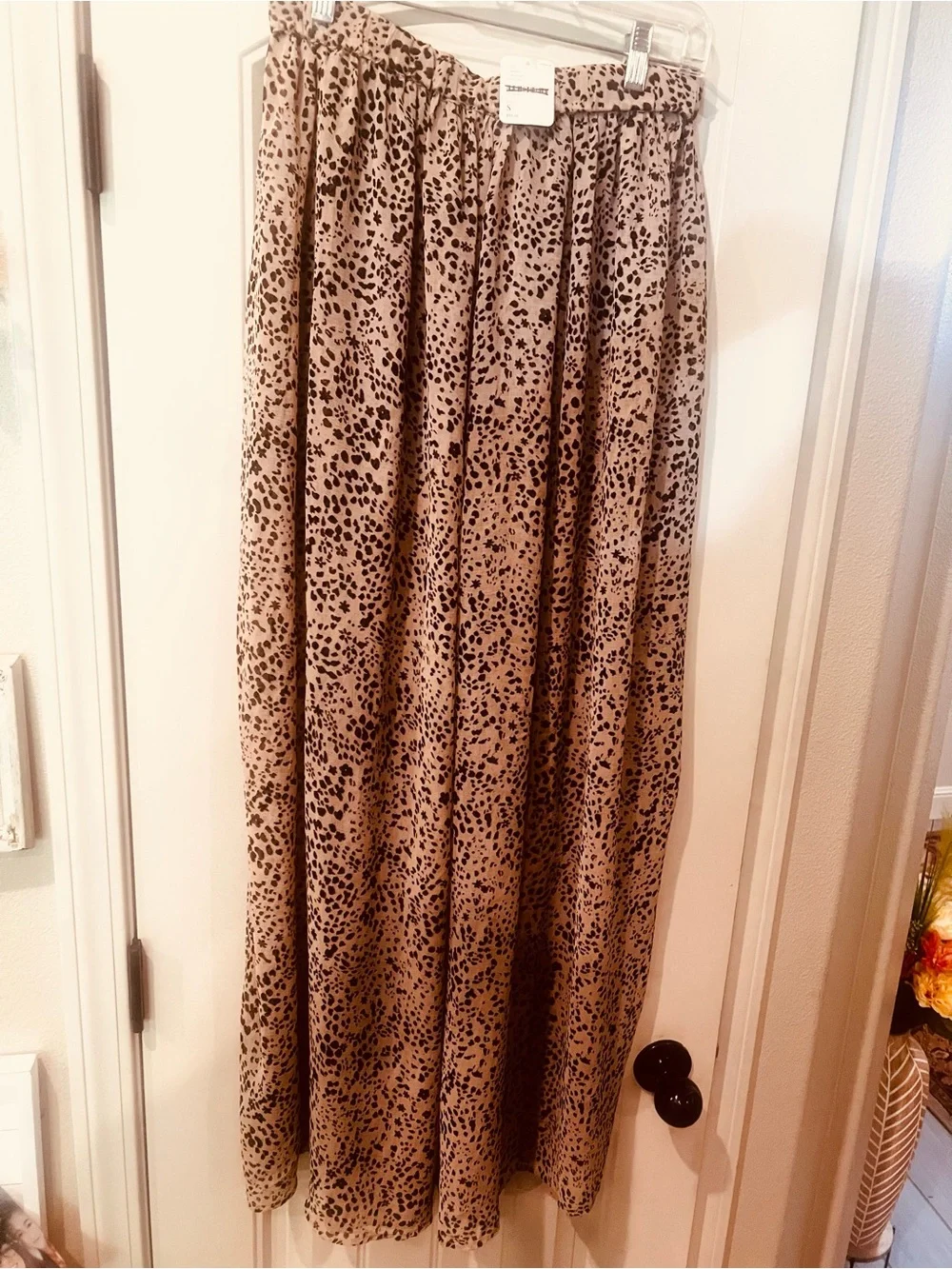 Free People Intimate Leopard Print Pants